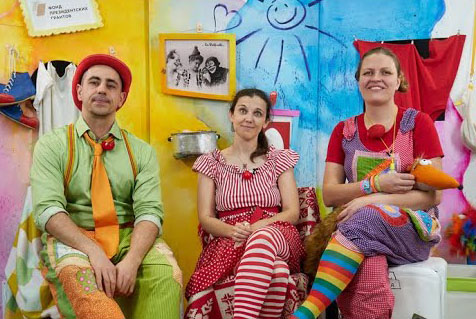 L’avventura dei clown ospedalieri di San Pietroburgo